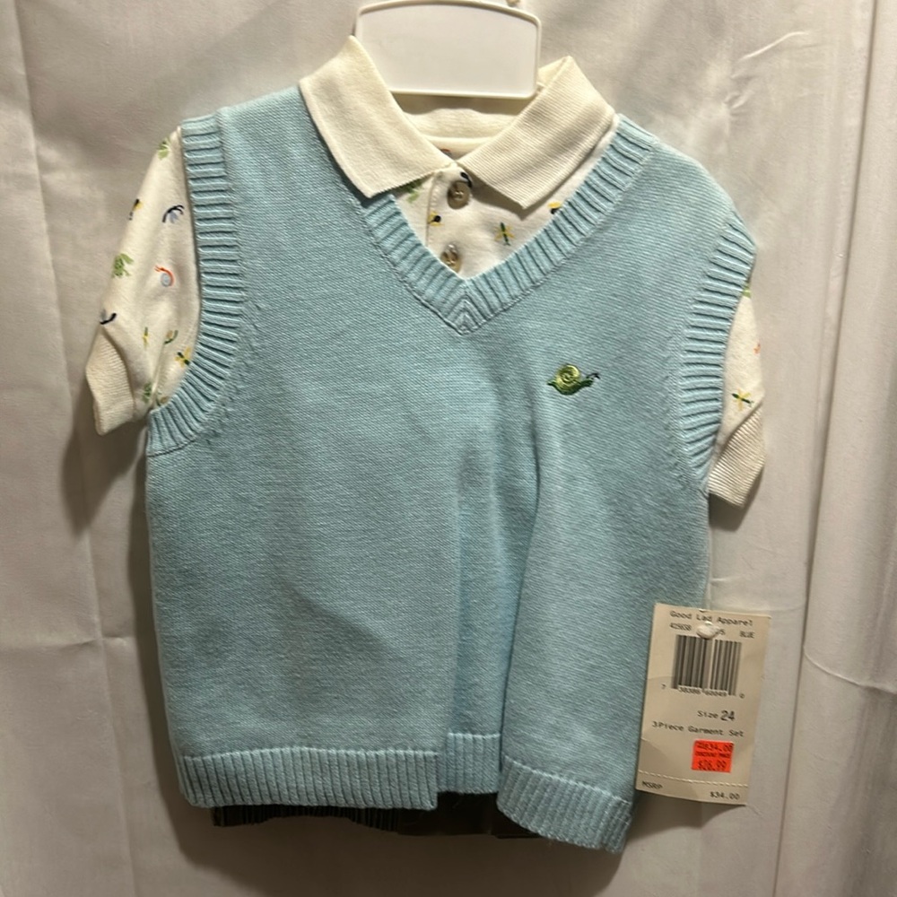 NWT Sz 24 mths preppie set good lad apparel